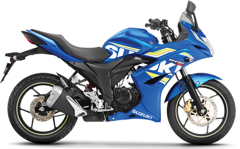 Suzuki Gixxer Sf Fi Blue - Suzuki Gixxer 150 Fi Clipart (787x490), Png Download