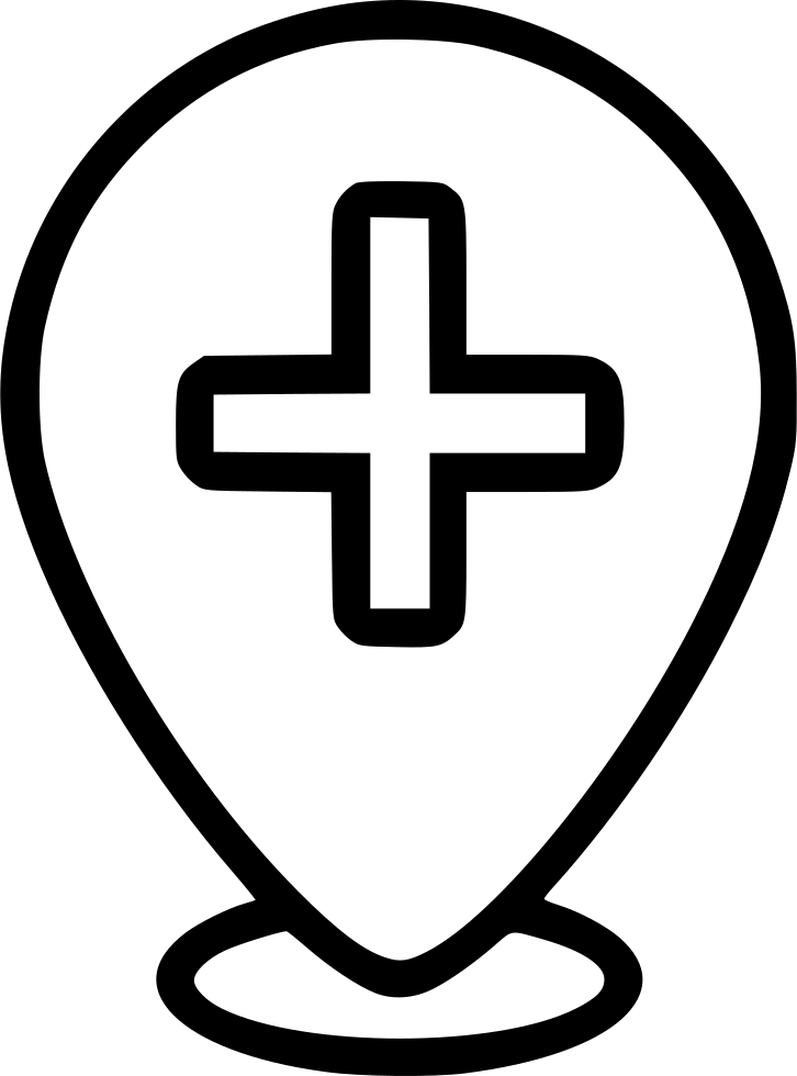 Hospital Cross Pin Mark Comments - Nasal Spray Clip Art - Png Download (726x980), Png Download