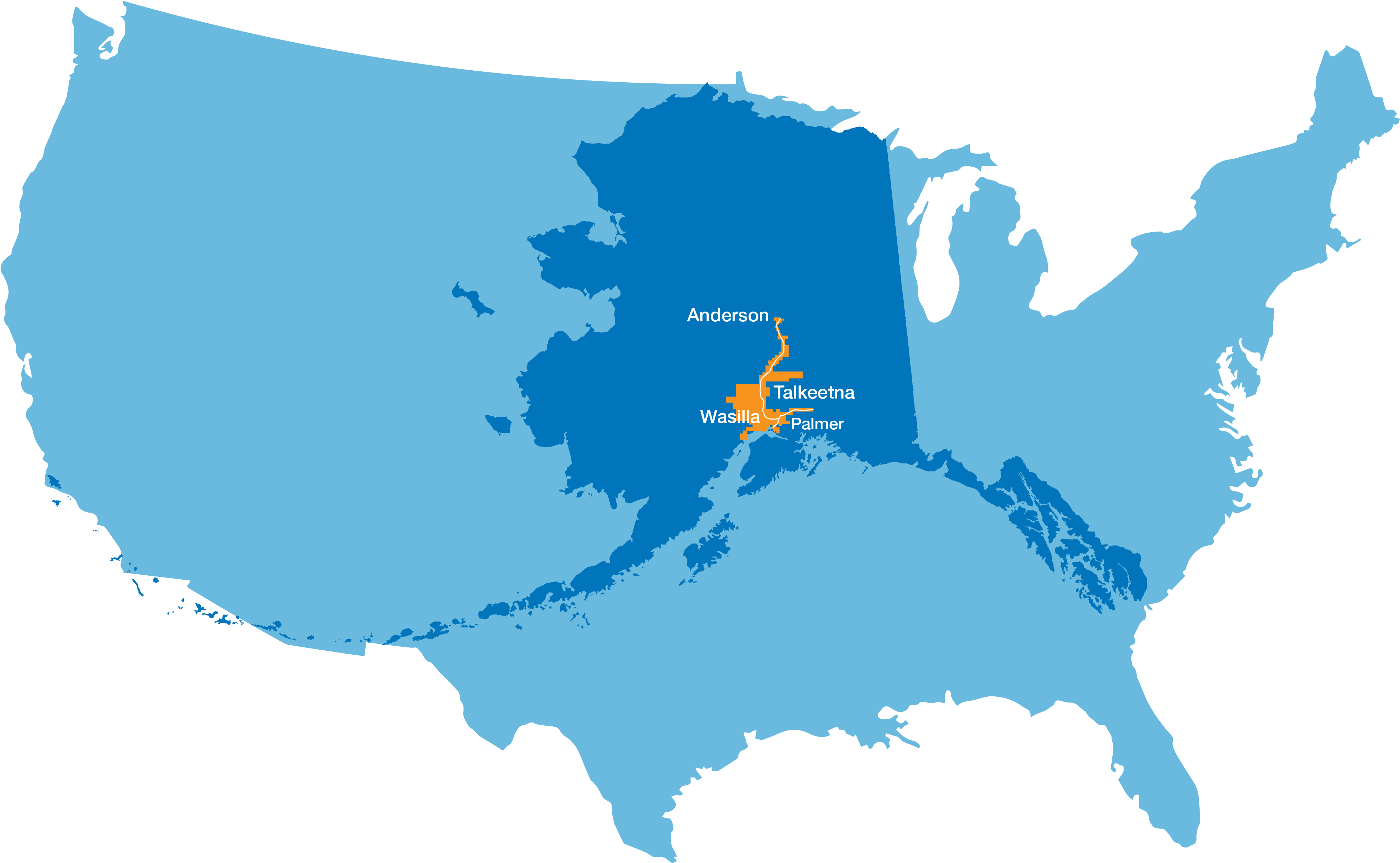 Alaska Plan And What It Means To Mta And Our Network - Germany Political Parties Map Clipart (3864x2382), Png Download