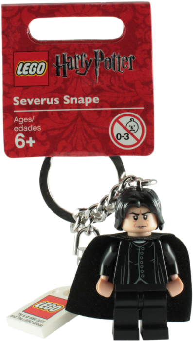Buy Lego Harry Potter Severus Snape Keychain - Lego Snape Keychain Clipart (700x700), Png Download