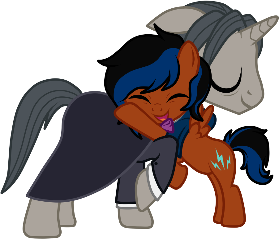 Severus Snape Hugs - Cartoon Clipart (918x786), Png Download