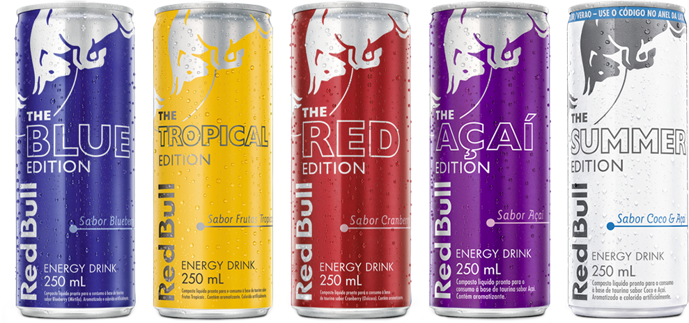 Red Bull Editions - Red Bull Peach Edition Clipart (1008x468), Png Download