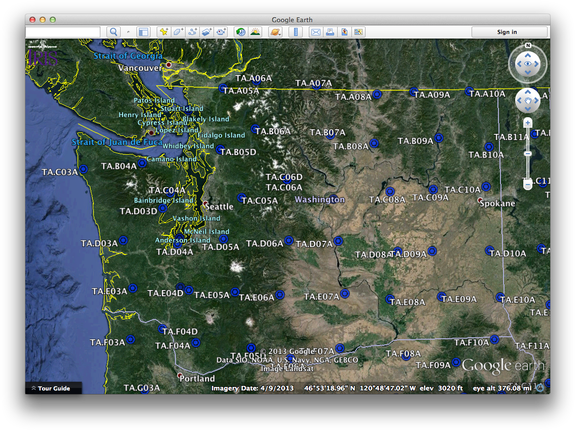 Google Earth Ta - Google Earth Washington State Clipart (1149x863), Png Download