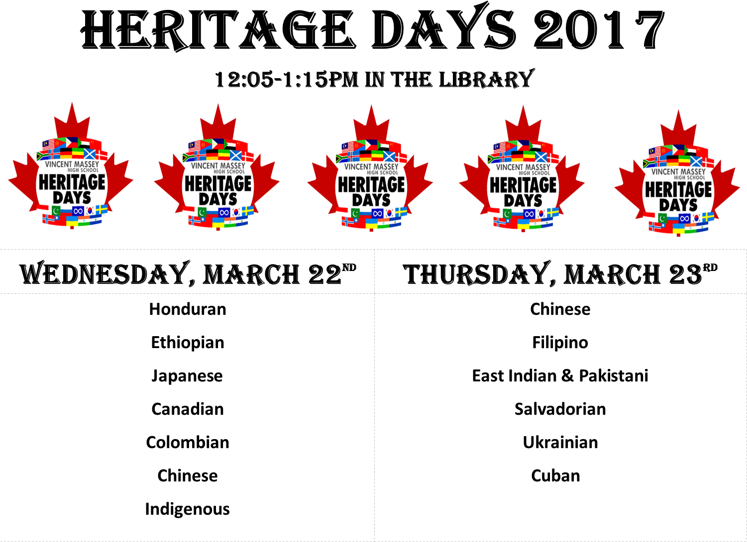 Heritage Days Poster Clipart (1500x1123), Png Download