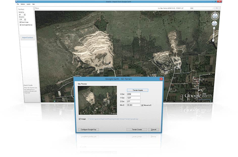 Ge Terrain Revit Import - Terrain From Google Earth Into Revit Clipart (1000x652), Png Download