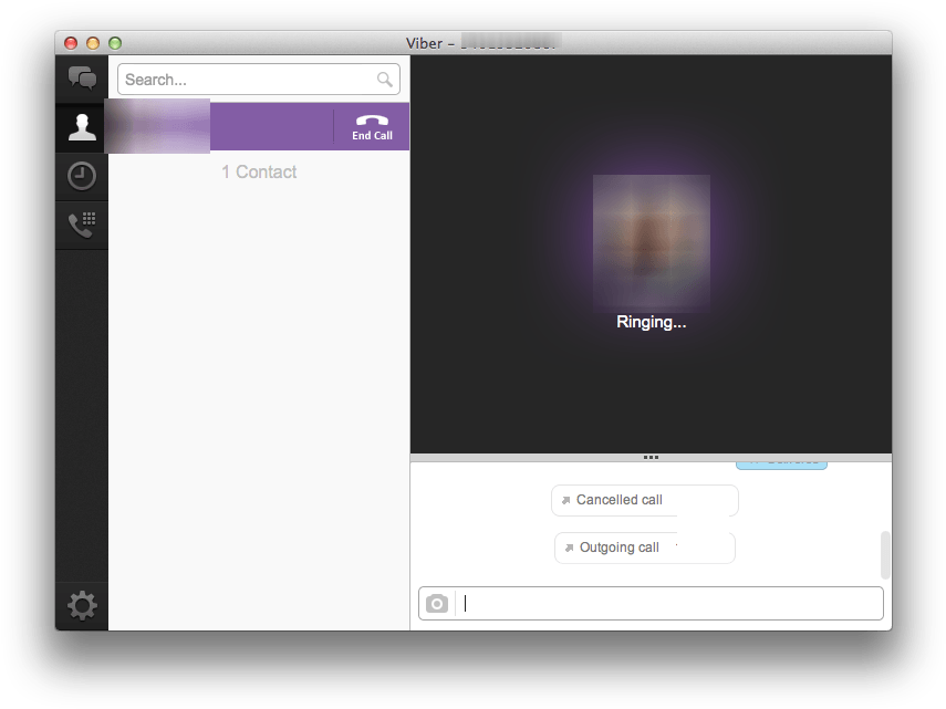 Viber For Mac Interface - Viber For Mac Clipart (870x656), Png Download