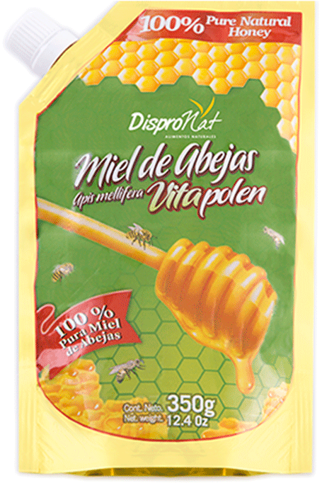 Dispronat Miel De Abejas Clipart (500x750), Png Download