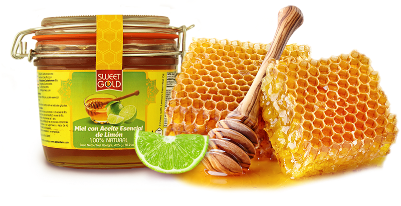 Miel De Abeja Abangares Clipart (819x415), Png Download