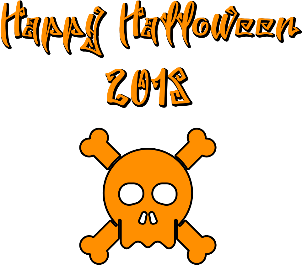 Download - Pumpkin Happy Halloween 2018 Clipart (1000x1000), Png Download