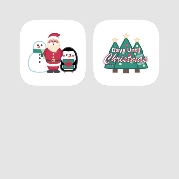 Cute Christmas Sticker Bundle 4 - Santa Claus Clipart (630x630), Png Download
