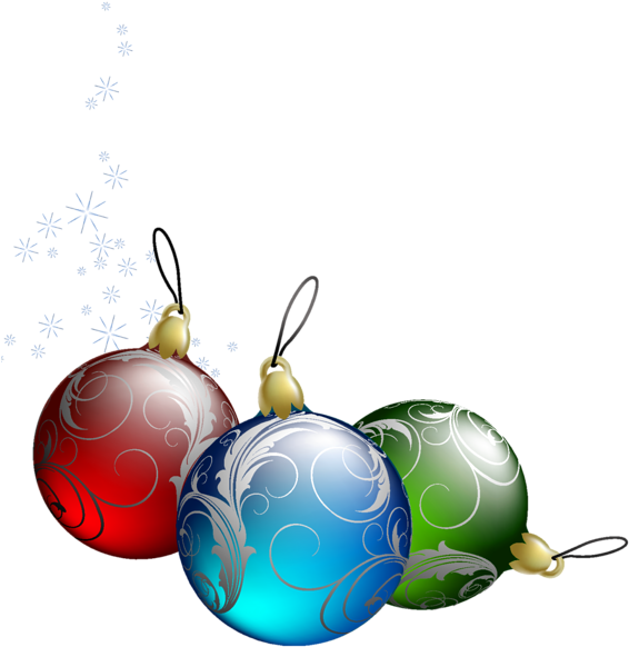 Gallery Recent Updates - Baubles Christmas Clip Art Transparent - Png Download (569x600), Png Download