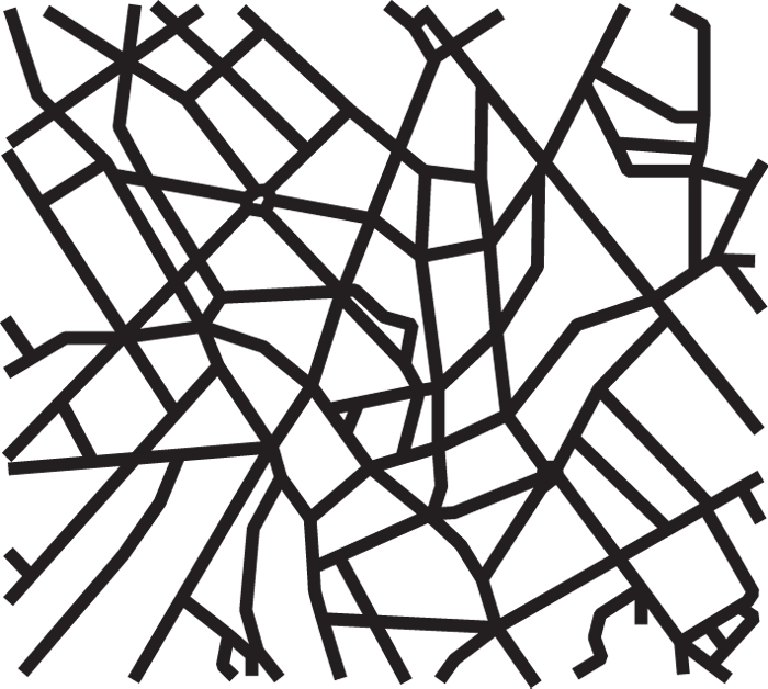 Street Map Png - Transparent Street Map Png Clipart (700x628), Png Download