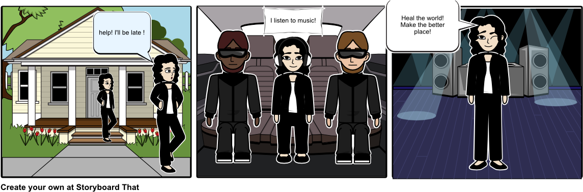 Michael Jackson - Cartoon Clipart (1164x385), Png Download