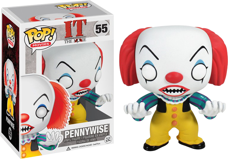 Image Information - Pennywise 55 Funko Pop Clipart (772x537), Png Download