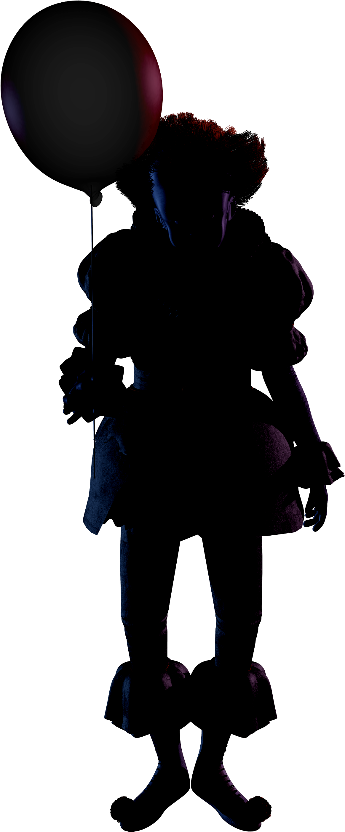 Stephenking - Pennywise Render Clipart (1920x2908), Png Download