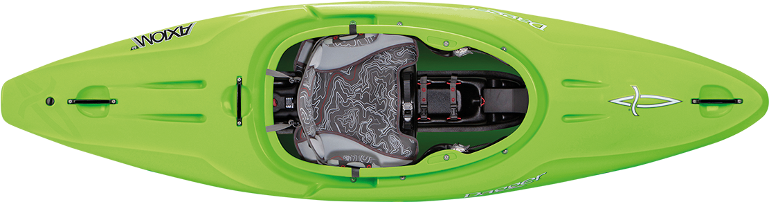 Dagger Axiom River Lime Kayak - Creek Kayak Green Boat Clipart (1230x930), Png Download