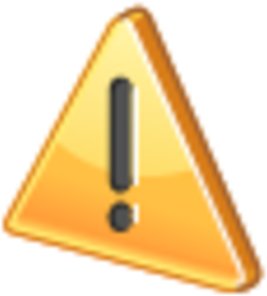 Small - Icon Danger 3d Png Clipart (600x600), Png Download