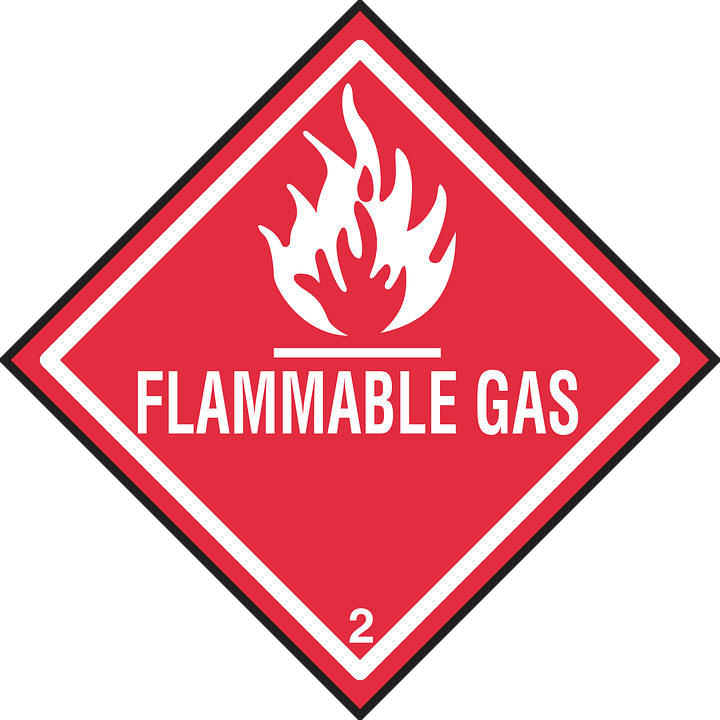 Detectors - Class 3 Dangerous Goods Label Clipart (720x720), Png Download