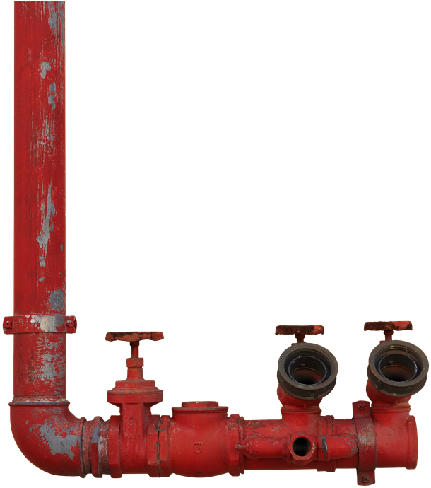 Fire Pipe Transparent Images - Fire Pipe Png Clipart (714x720), Png Download