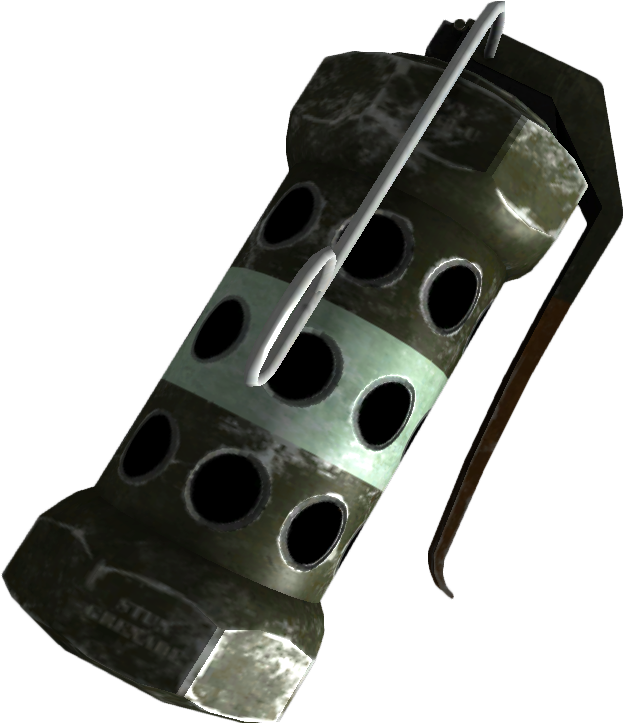Fnv Stun Grenade Clipart (623x723), Png Download