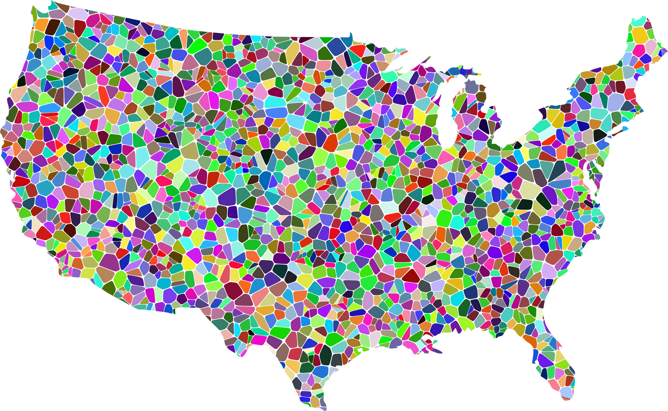 Big Image - National Elevation Dataset Clipart (2326x1432), Png Download