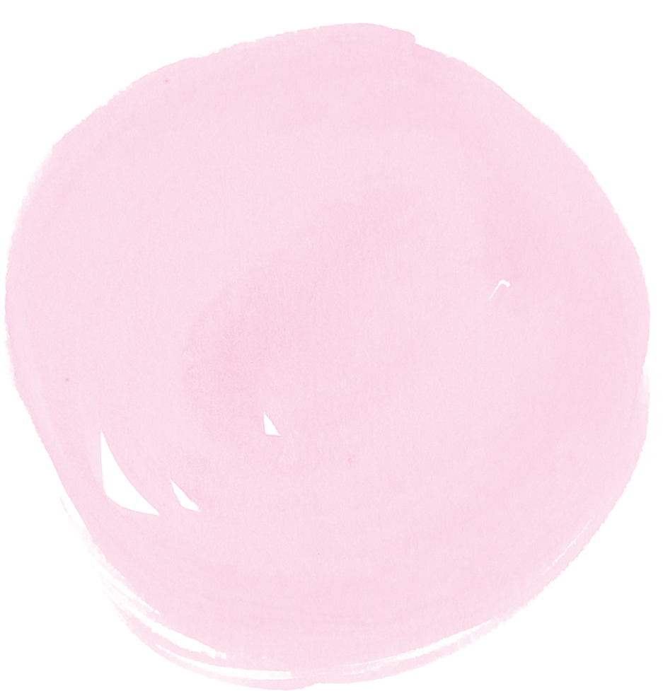 Pink Circle Png - Pink Watercolor Circle Png Clipart (937x977), Png Download