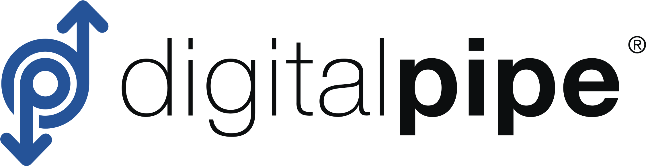 Digital Pipe Logo Png Transparent - Pipe Logo Png Clipart (2400x2400), Png Download