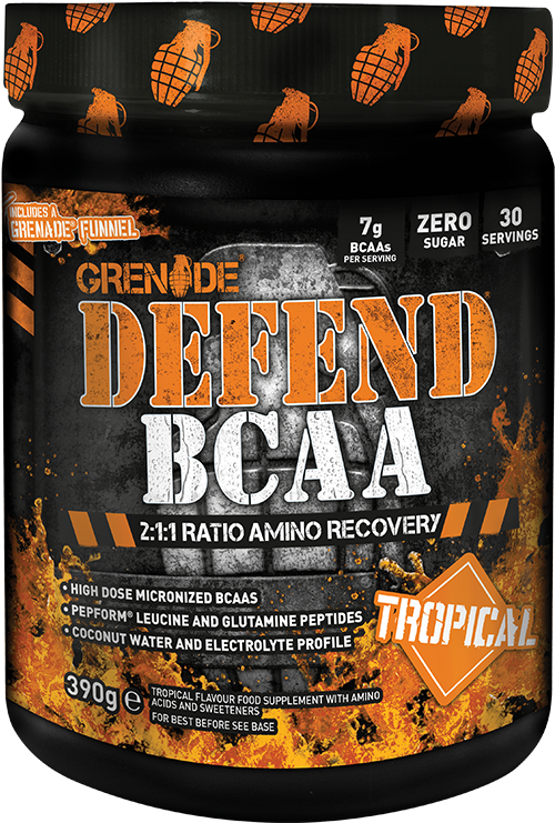 Grenade Bcaa Tropical Clipart (600x800), Png Download