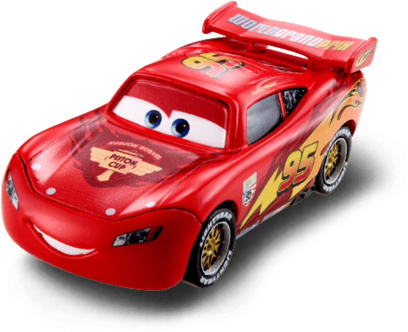 Download Cars 2 Pixar Lightning Mcqueen Png Images - Cars 2 Lightning Mcqueen Mattel Clipart (850x685), Png Download