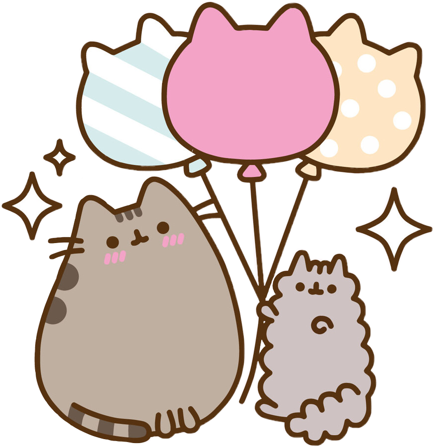 Pusheen Cat Png Clipart (876x903), Png Download