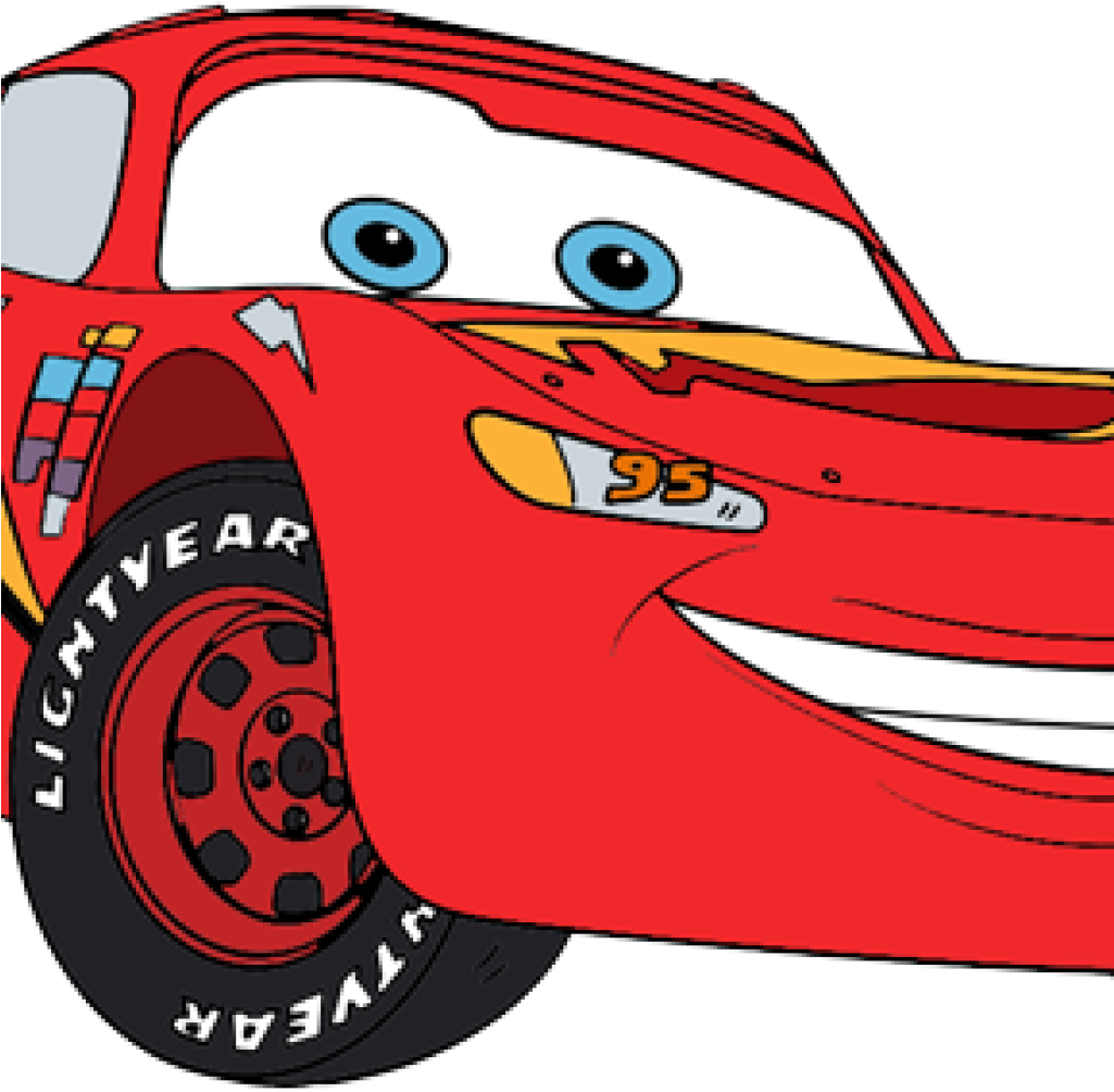 Jpg Royalty Free Stock Lightning Mcqueen Clipart Rainbow - Happy Birthday Cars 3 - Png Download (1024x1024), Png Download