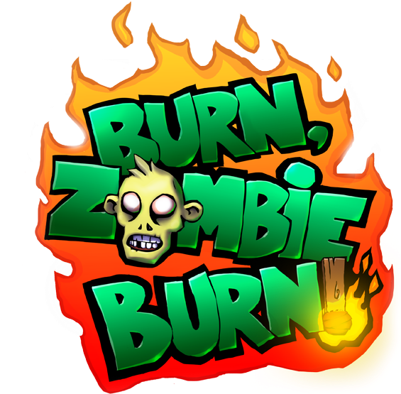 Burn Zombie Burn Clipart (640x613), Png Download