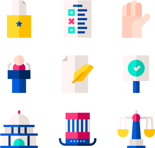 Voting Elections Clipart (600x564), Png Download