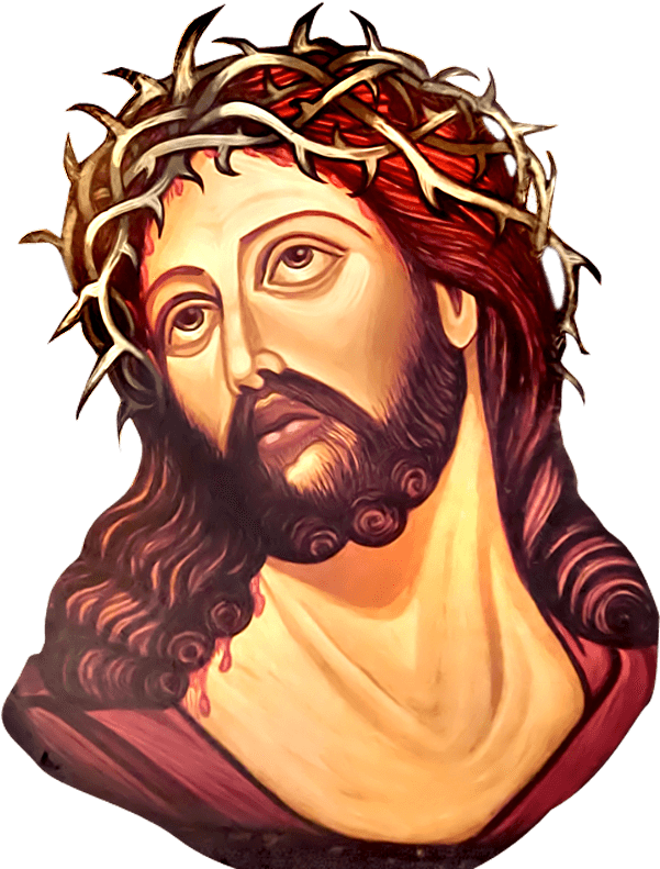 Jesus Face Statue - Transparent Jesus Png Clipart (600x809), Png Download