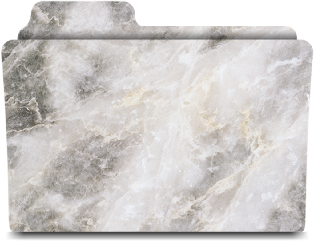 Download Folder Transparent Tumblr - Background Marble Hd Gray Clipart