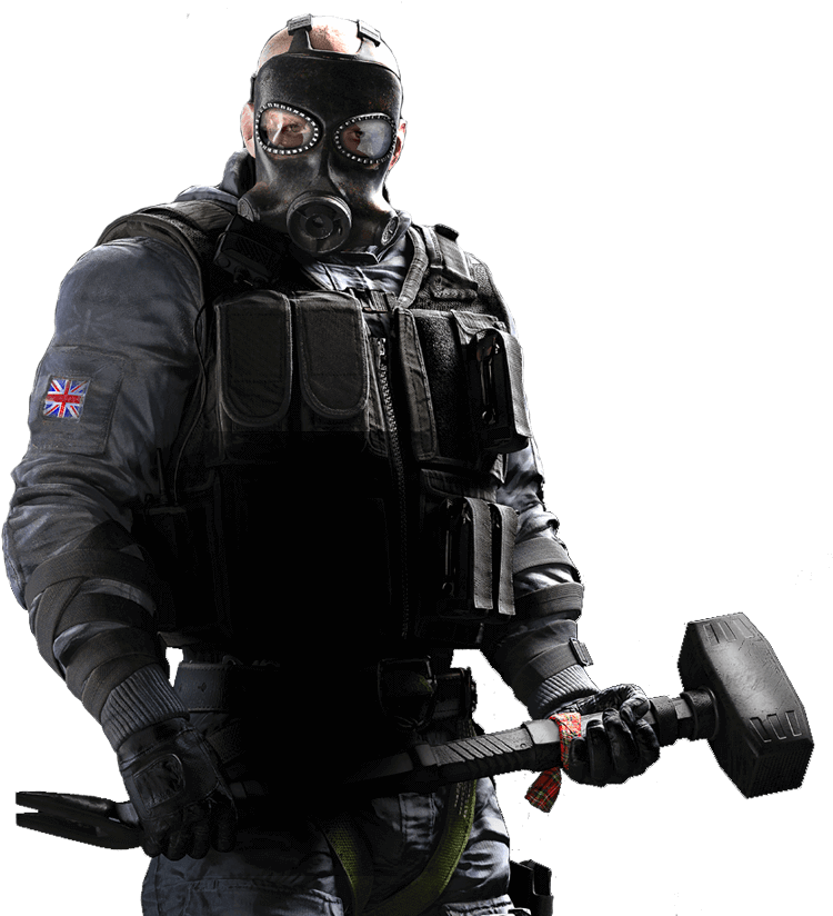Rainbow Six Siege - Rainbow Six Siege Mallet Clipart (950x823), Png Download