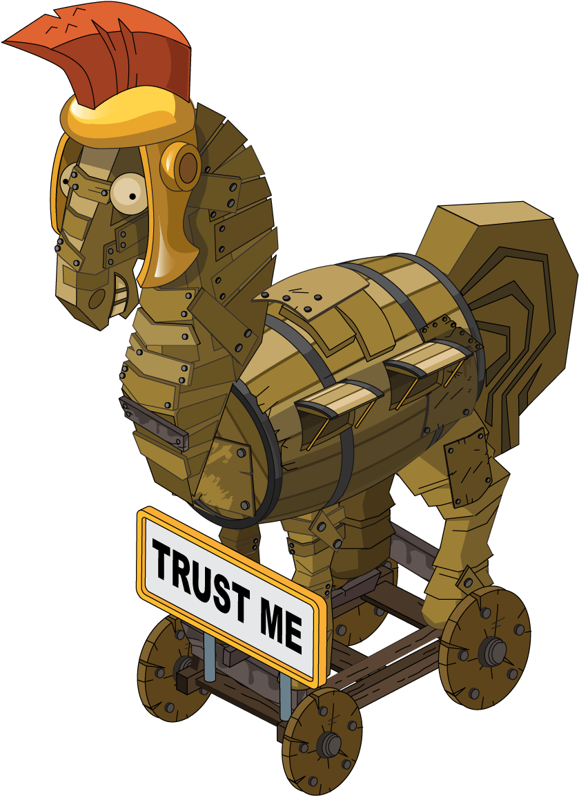 Family Guy Trojan Horse Clipart (1003x1226), Png Download