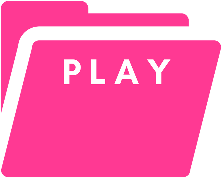 Barbie Pink Folder Play , Png Download - Sign Clipart (725x581), Png Download