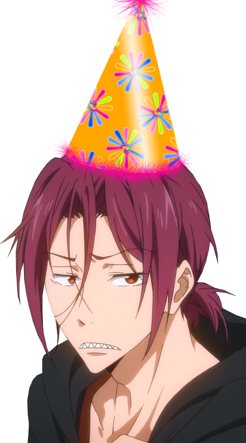 Jpg Freeuse Library Images About Transparents On We - Anime Girl With Birthday Hat Clipart (500x900), Png Download
