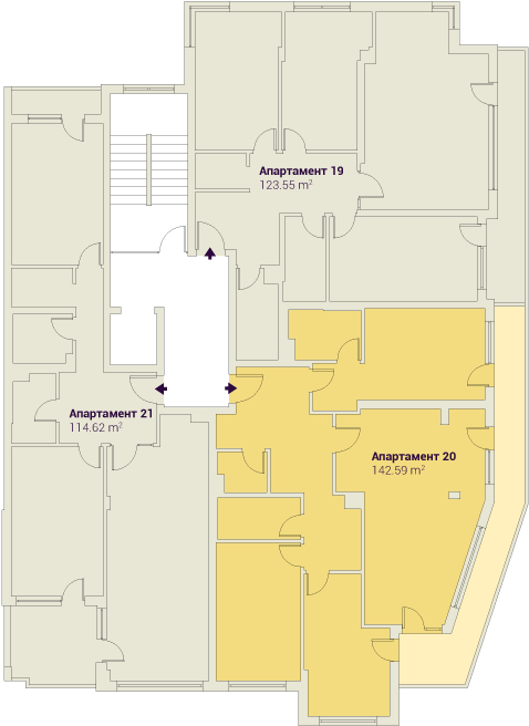 Apartment D20 - Floor Plan Clipart (840x720), Png Download