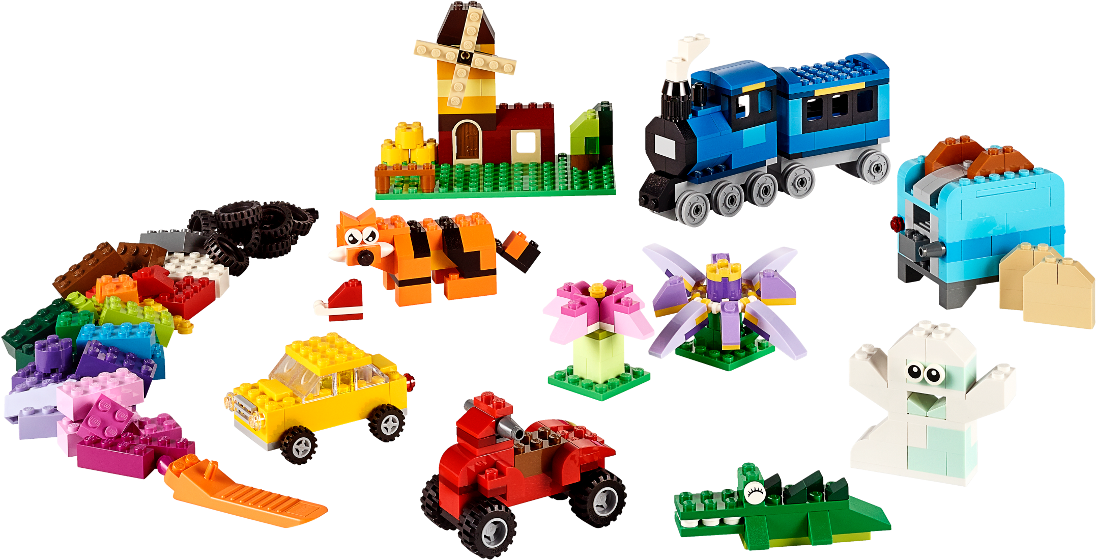 Lego® Medium Creative Brick Box - 10692 Lego Clipart (2400x1800), Png Download