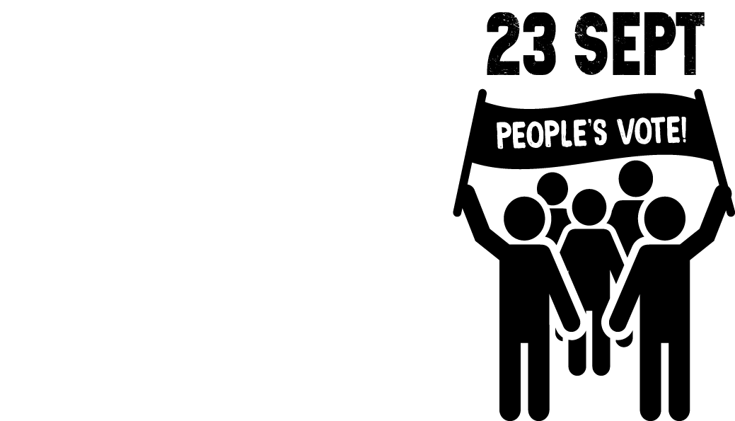 People's Vote March For The Many - Demonstration Clipart (1039x595), Png Download