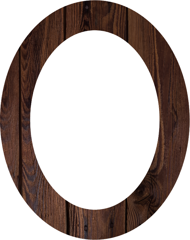 Wood Picture Frames Decorative Arts Framing Microsoft - Circle Clipart (593x750), Png Download
