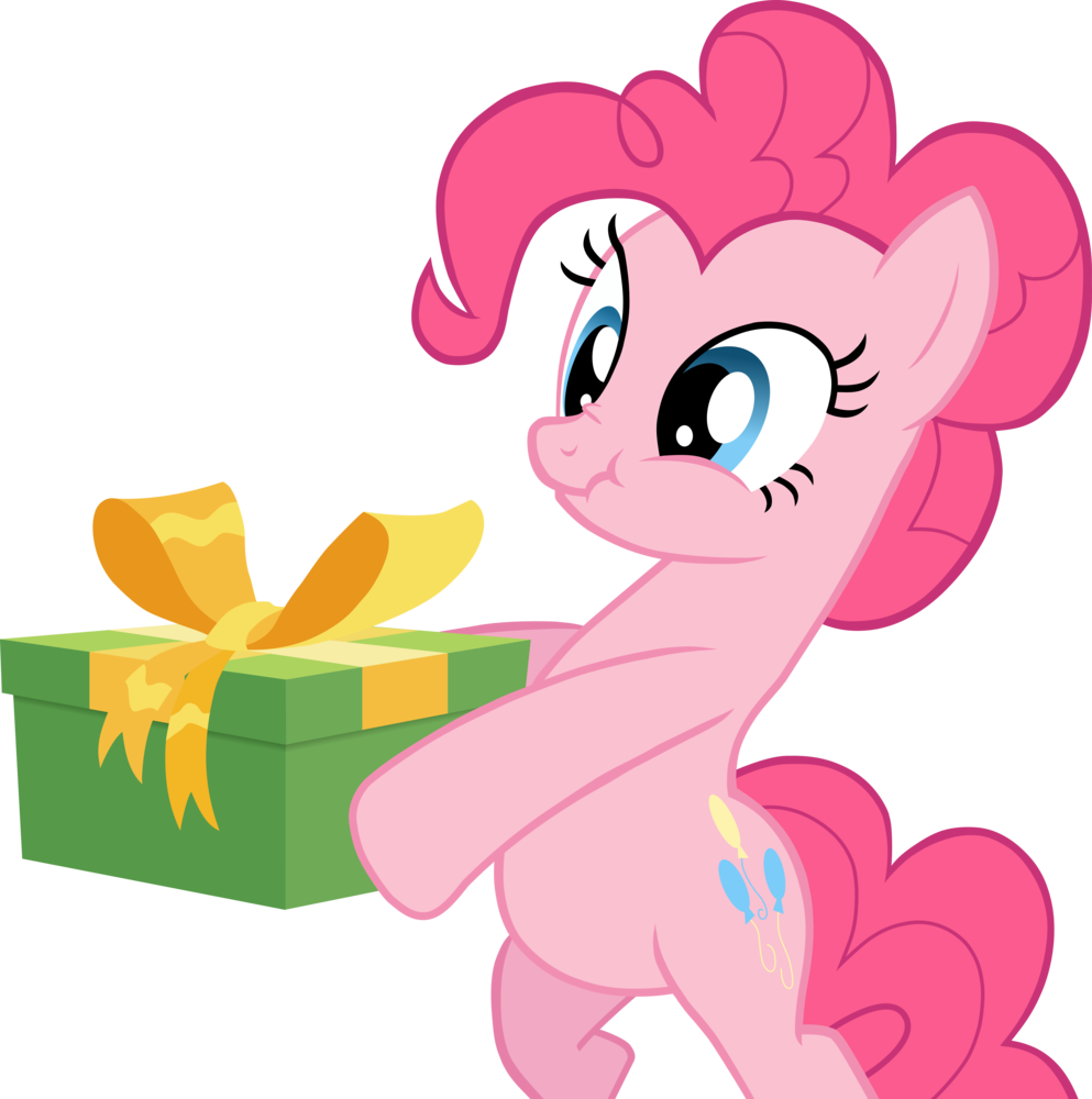 Anonymoushatter's Avatar - My Little Pony Present Clipart (993x1000), Png Download
