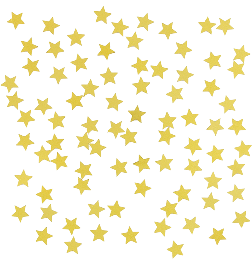 Estrellas Png Tumblr - Gold Star Sticker Transparent Clipart (894x894), Png Download