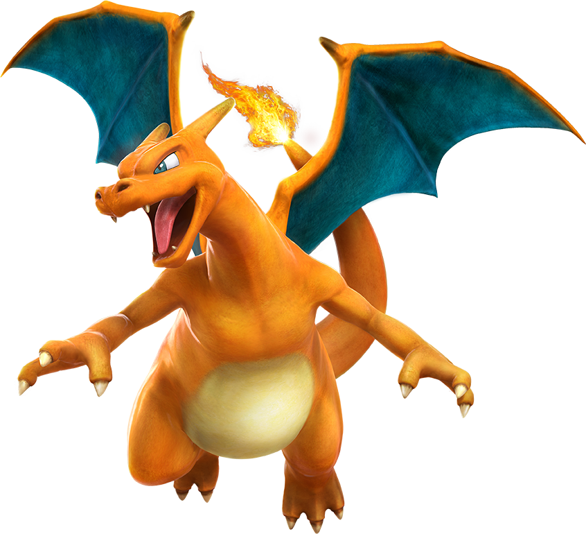 Pokken Charizard Clipart (846x770), Png Download