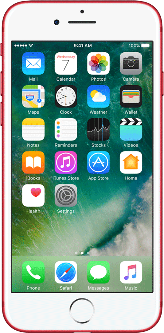 Phones - Iphone 7 Plus Front Png Clipart (1020x1200), Png Download