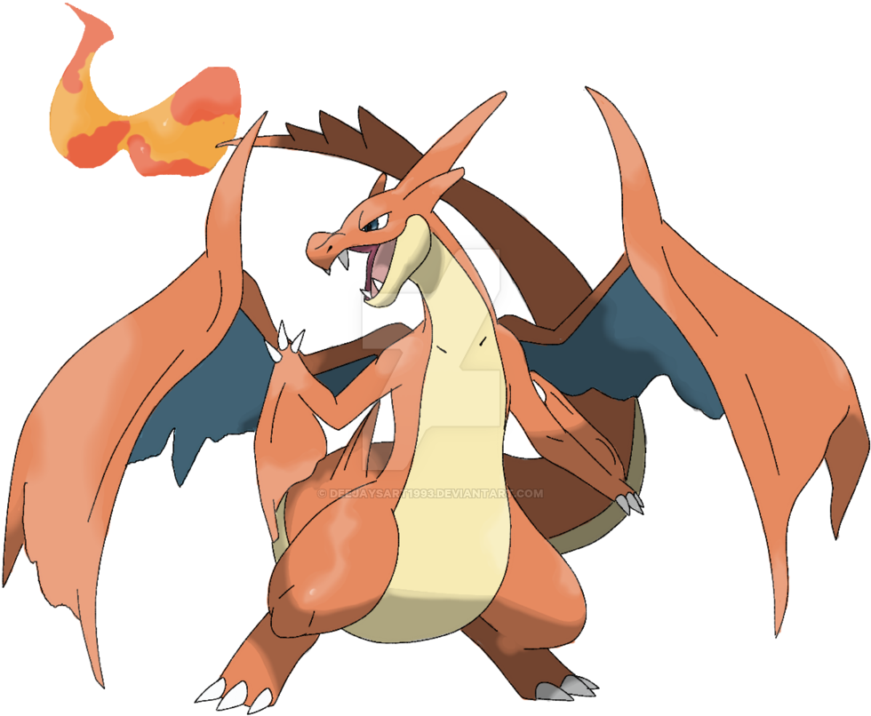 #13 Charizard - De Mega Charizard Y Clipart (1024x821), Png Download