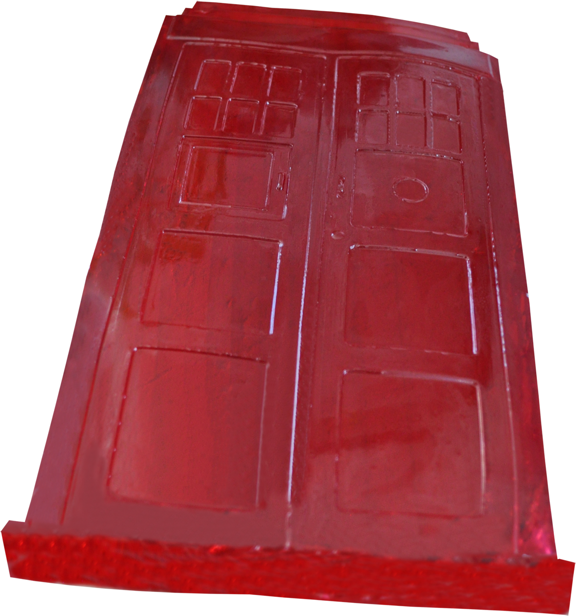 Tardis Silicone Cake Mould - Wood Clipart (1200x1299), Png Download