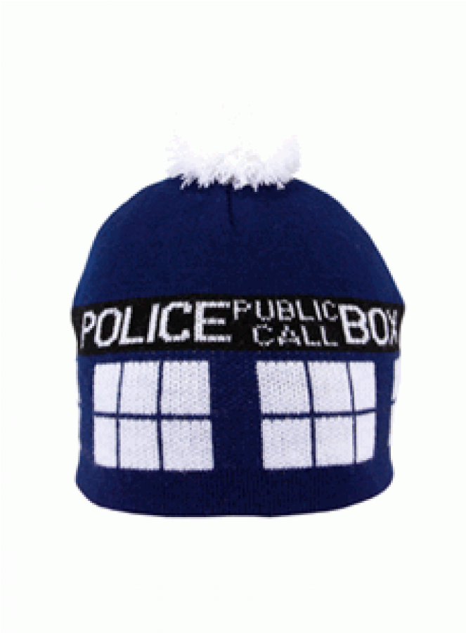 Tardis Doctor Who Knit Beanie At Cosplay Costume Closet - Doctor Who Clipart (900x900), Png Download